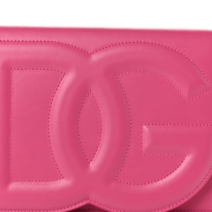 Dolce & Gabbana Calfskin DG Logo Flap Crossbody Bag Glicine 7 of 9