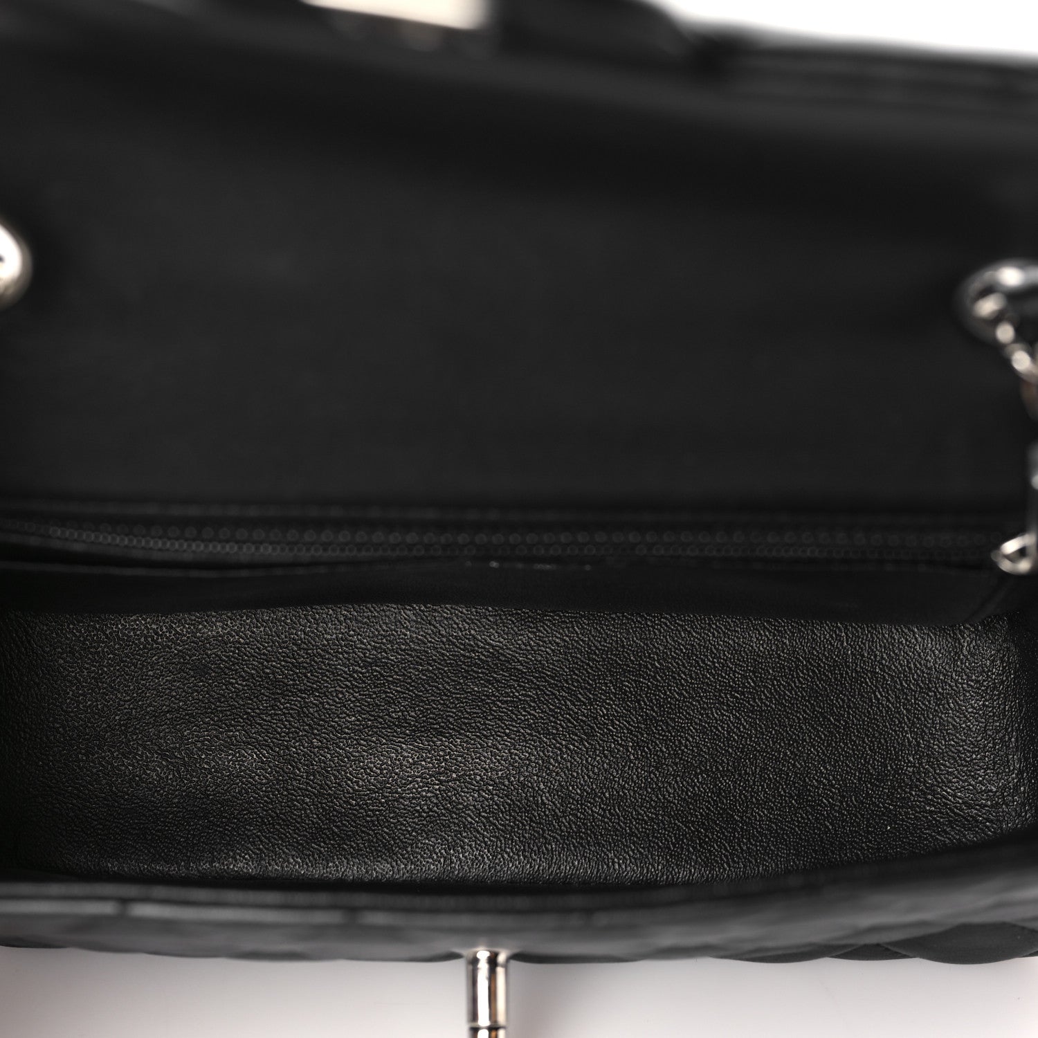 Chanel Lambskin Quilted Mini Rectangular Flap Black 5 of 10