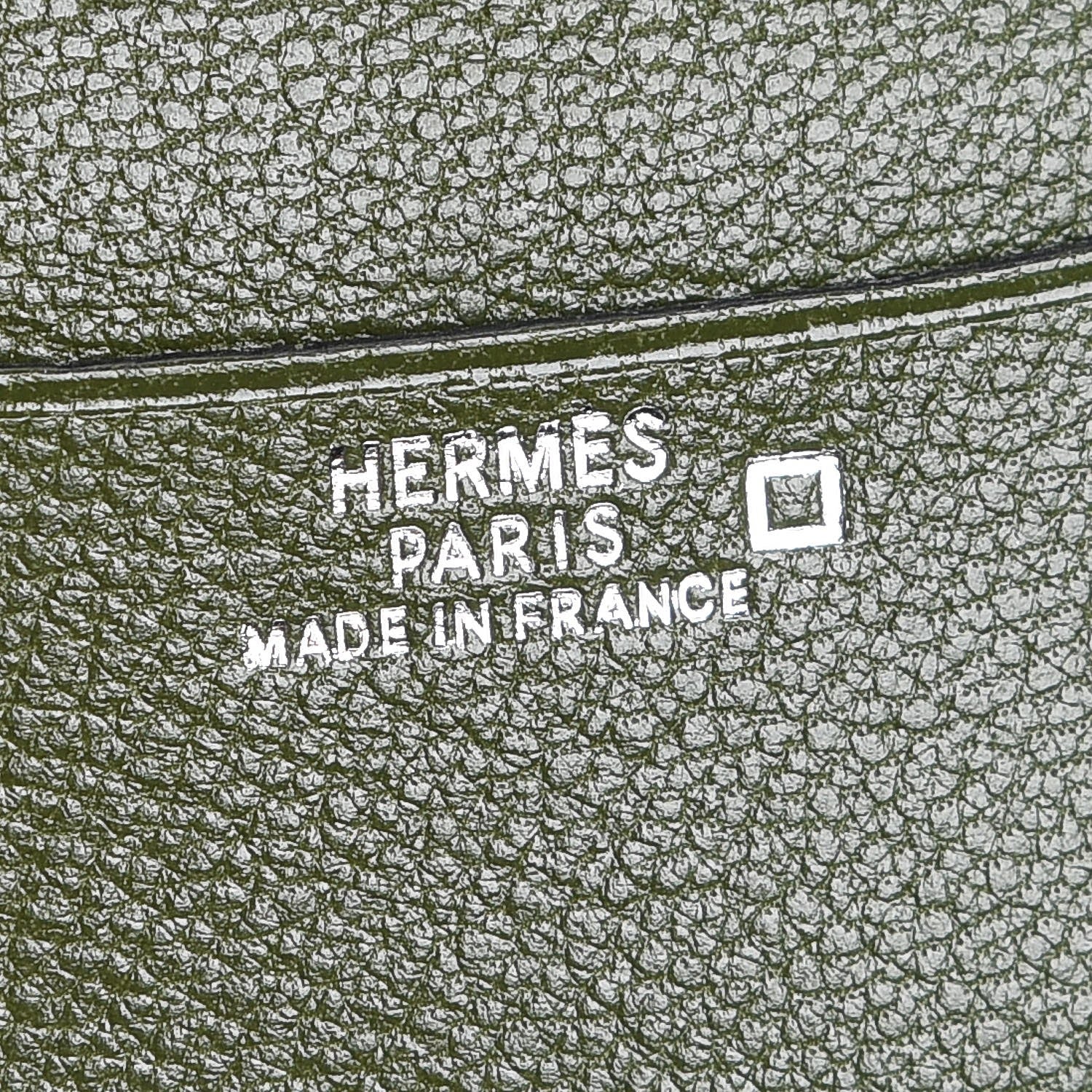 Hermes Matte Alligator Globe Trotter Agenda Cover Vert Olive 6 of 8