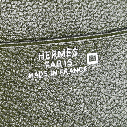Hermes Matte Alligator Globe Trotter Agenda Cover Vert Olive 6 of 8