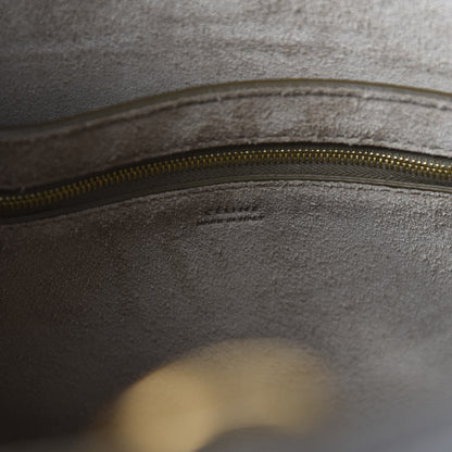 Celine Soft Grained Calfskin Sangle Bucket Bag Taupe 9 of 10