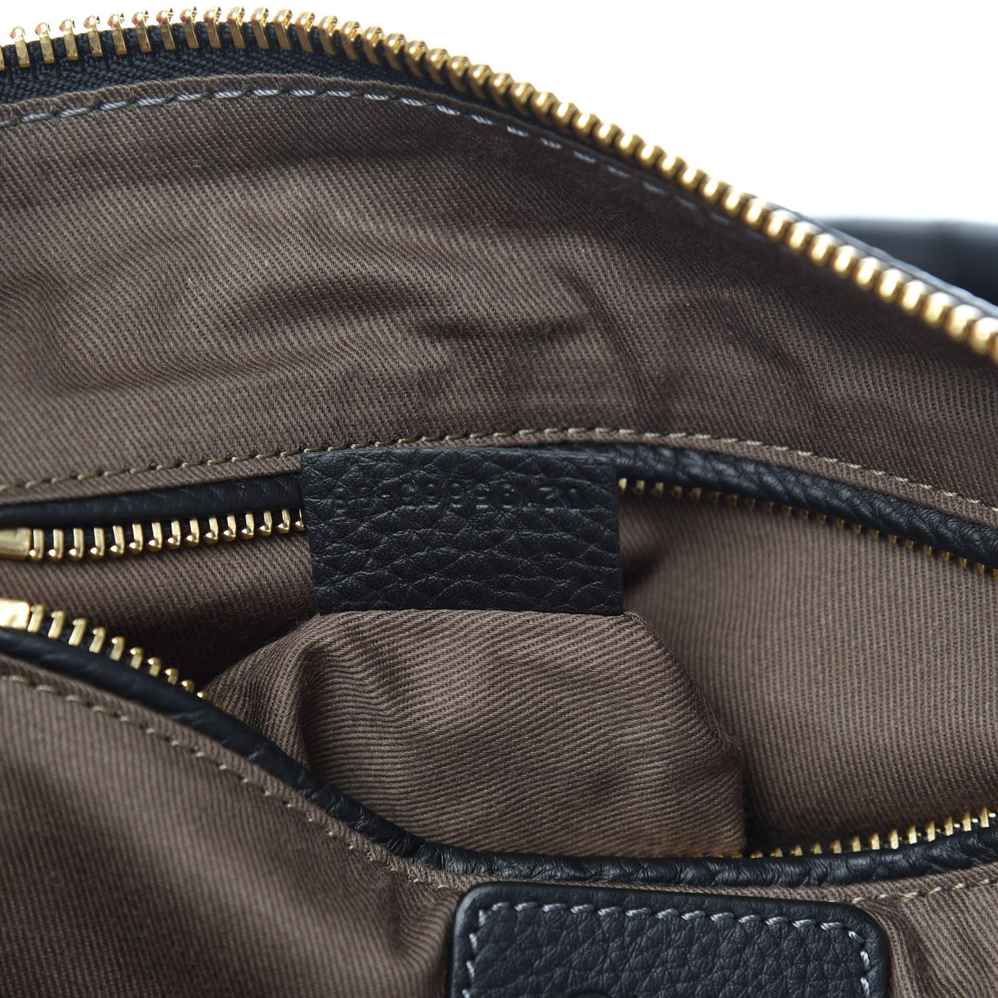 Calfskin Medium Marcie Satchel Black