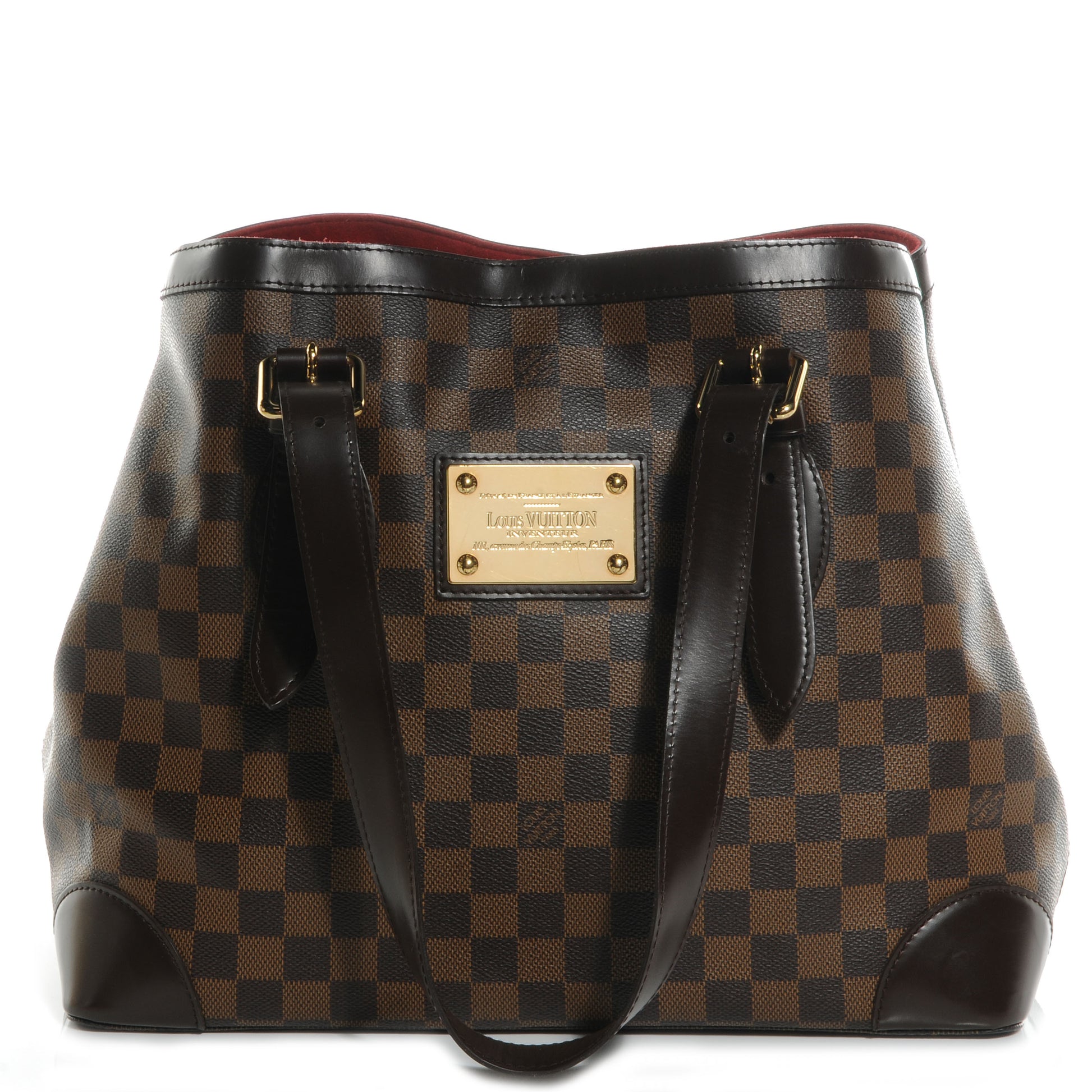 Louis Vuitton Damier Ebene Hampstead MM 1 of 8