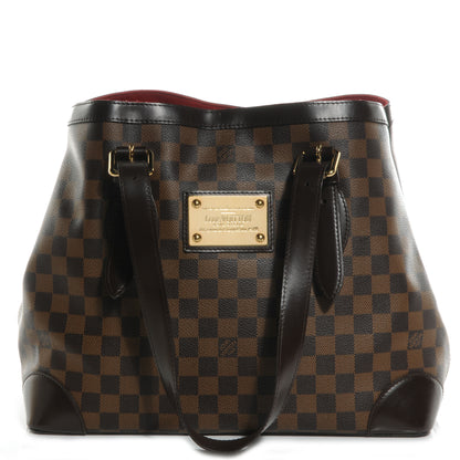 Louis Vuitton Damier Ebene Hampstead MM 1 of 8