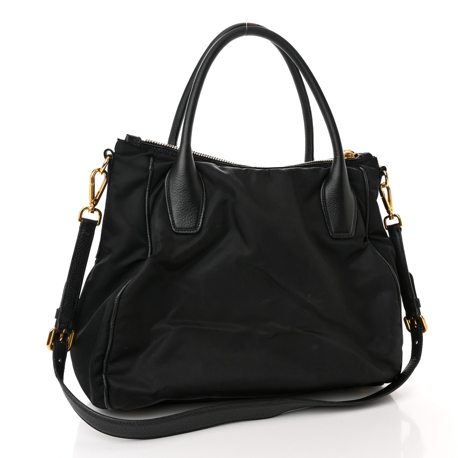 Prada Nylon Hobo Black 3 of 19