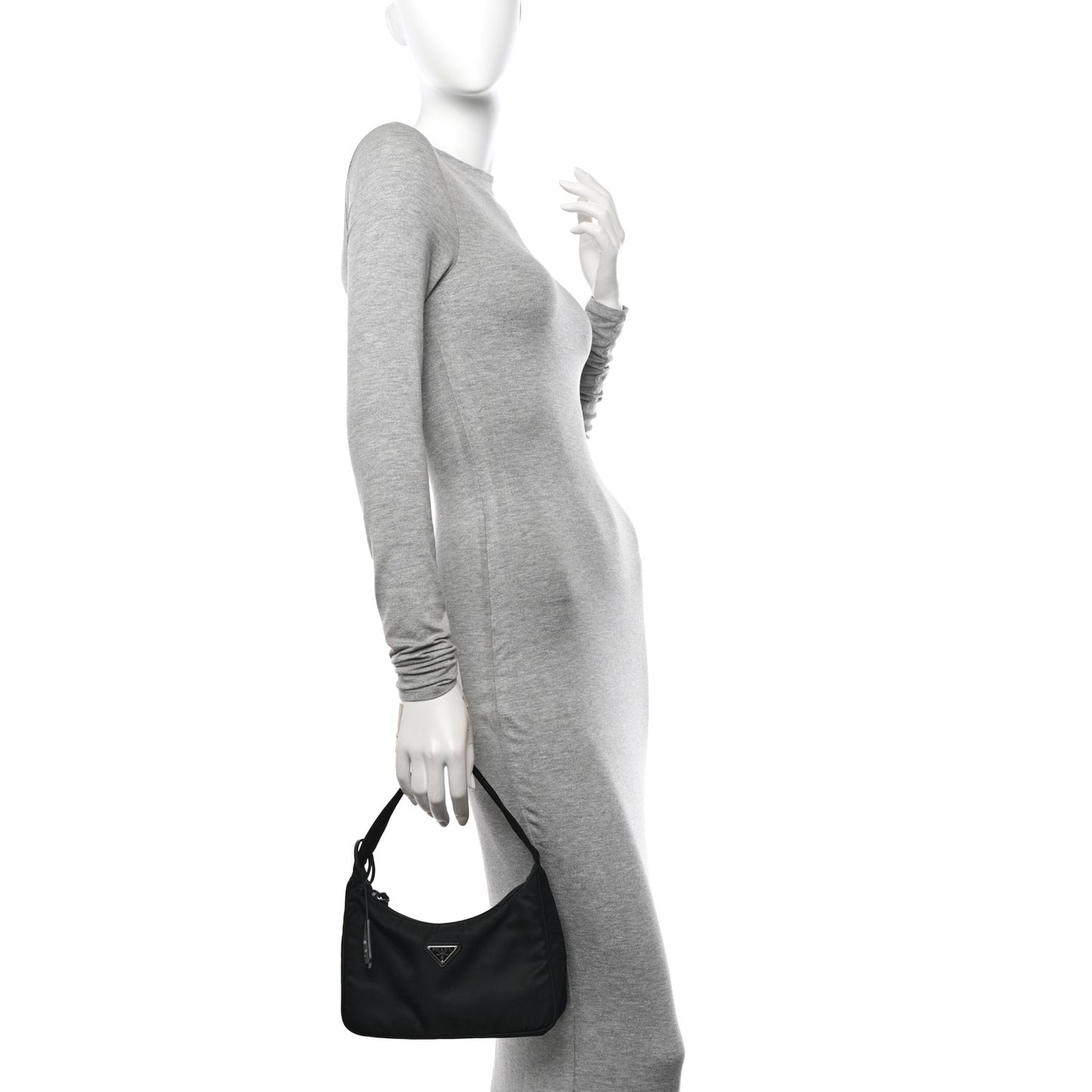 Tessuto Nylon Mini Re-Edition 2000 Bag Black