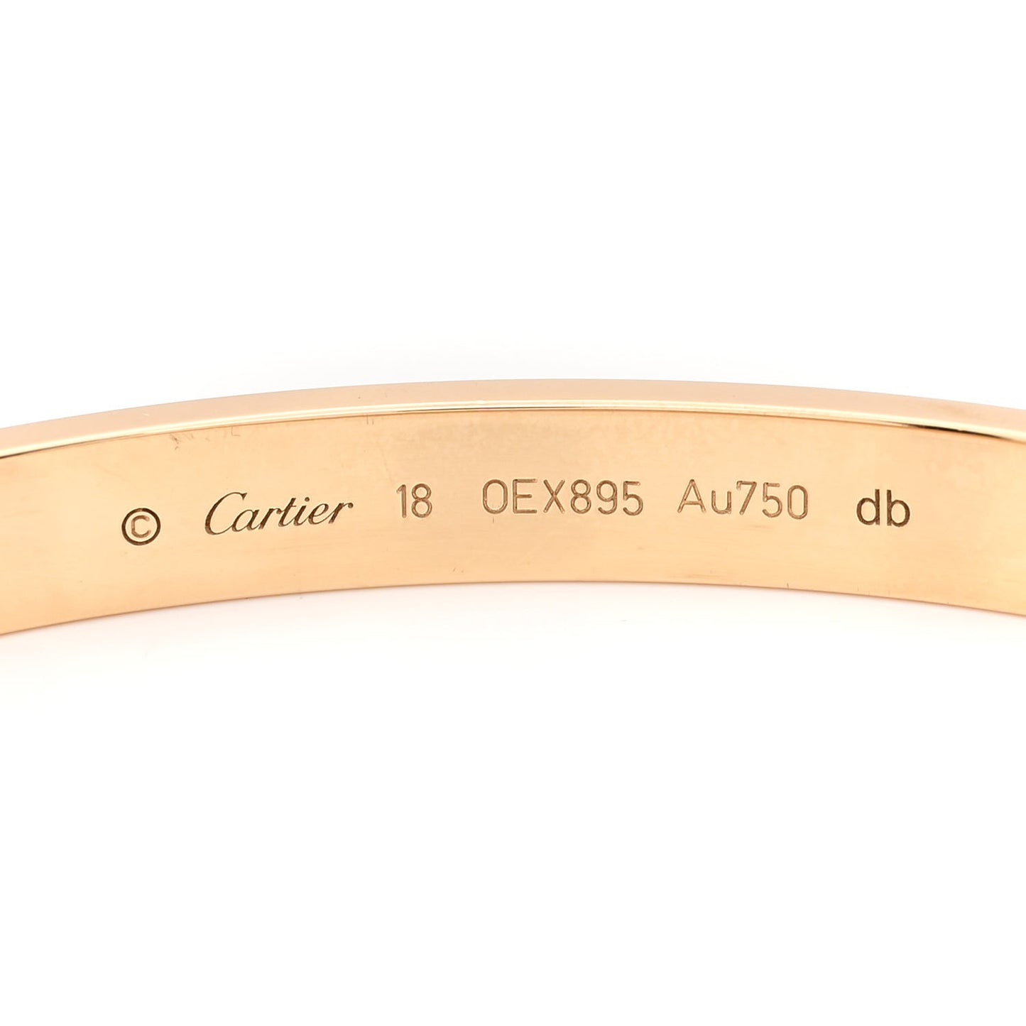18K Yellow Gold LOVE Bracelet 18