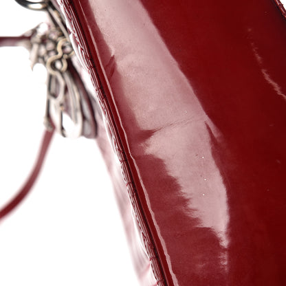 Christian Dior Patent Cannage Large Lady Dior Red 14 of 17
