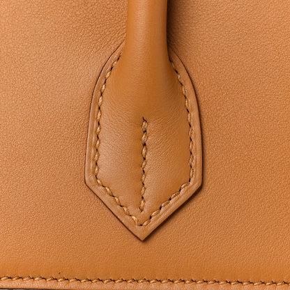 Hermes Swift Twill H Fray Fray Birkin 35 Sesame Ecru 11 of 34