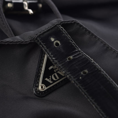 Prada Nylon Vela Medium Backpack Black 8 of 12