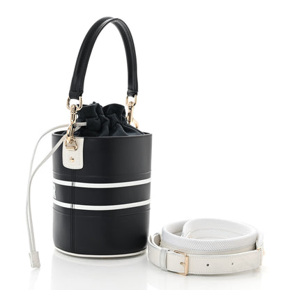Christian Dior Calfskin Small Dior Vibe Bucket Blue 3 of 11