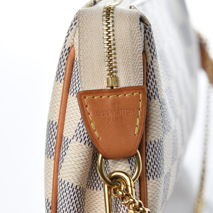 Louis Vuitton Damier Azur Eva Clutch 6 of 12