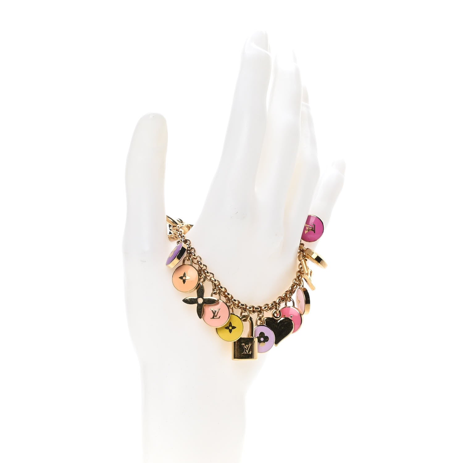 Louis Vuitton Pastilles Key Chain Bag Charm Multicolor 3 of 6