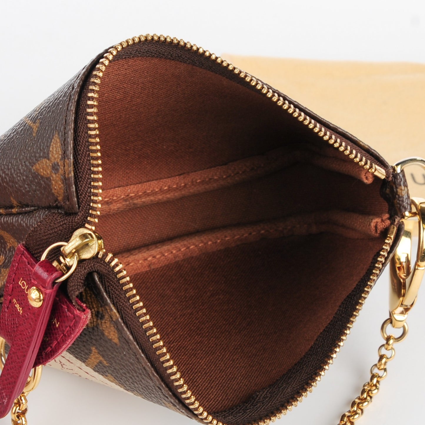 Monogram Stamp Mini Pochette Accessories