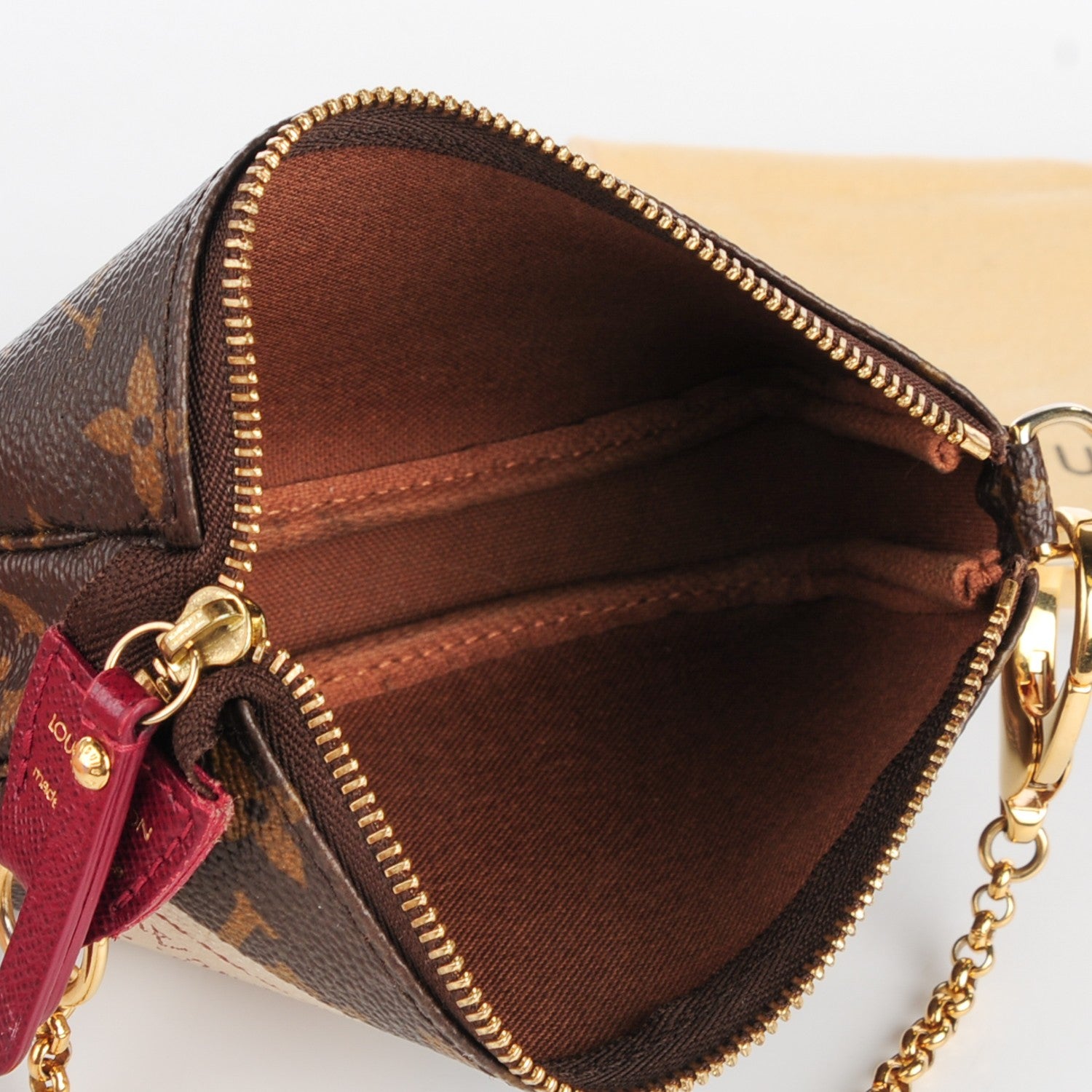 Louis Vuitton Monogram Stamp Mini Pochette Accessories 6 of 7