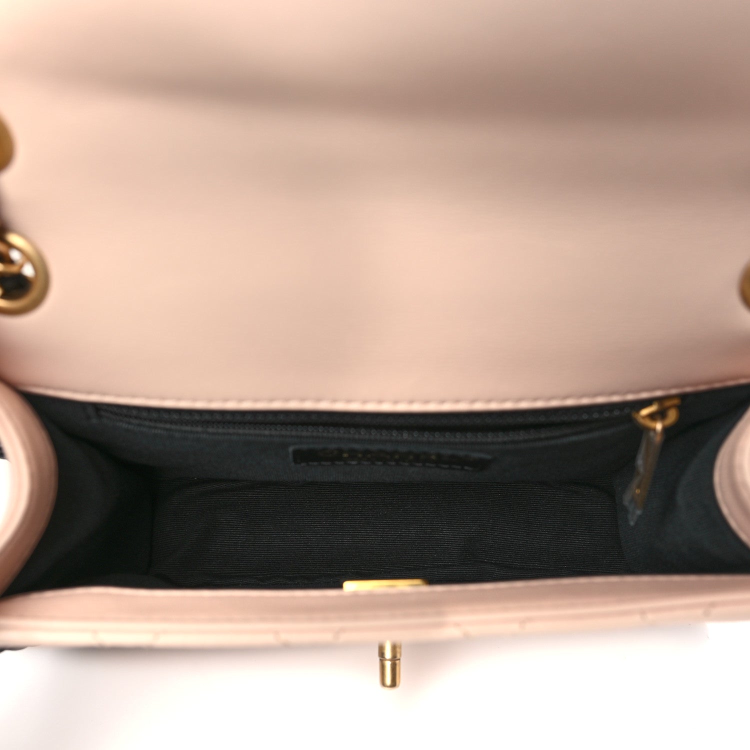 Chanel Braided Calfskin My Own Frame Flap Light Beige Black 6 of 10