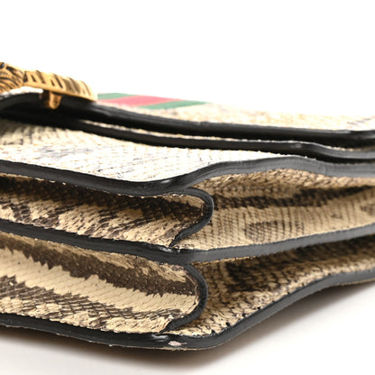 Gucci Snakeskin Web Medium Dionysus Shoulder Bag Natural 12 of 12