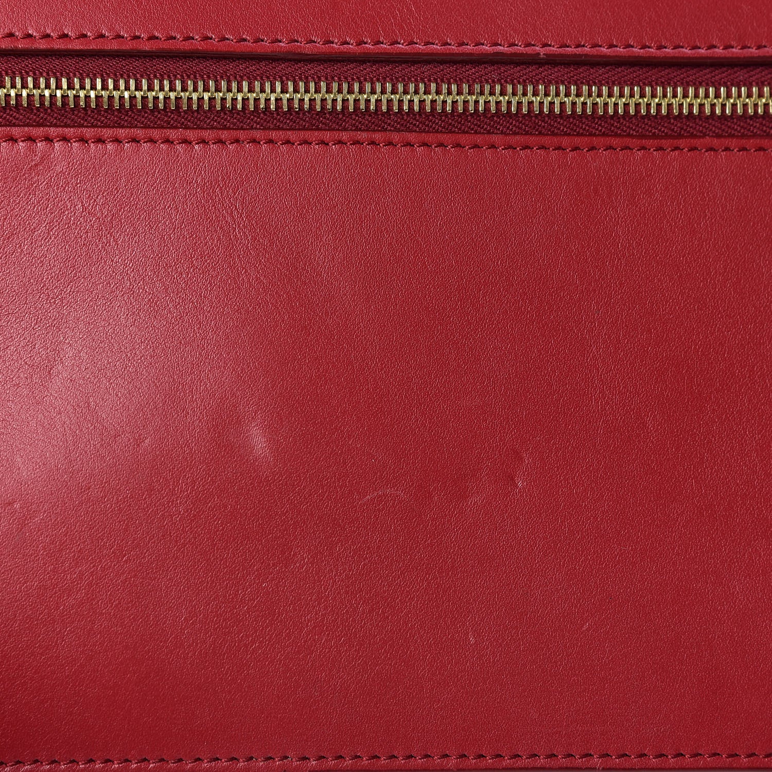 Fendi Vitello Wallet On Chain Red 11 of 15