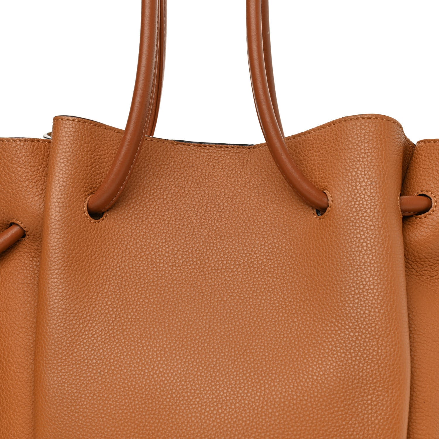 Loewe Calfskin Small Flamenco Knot Bag Caramel 8 of 11