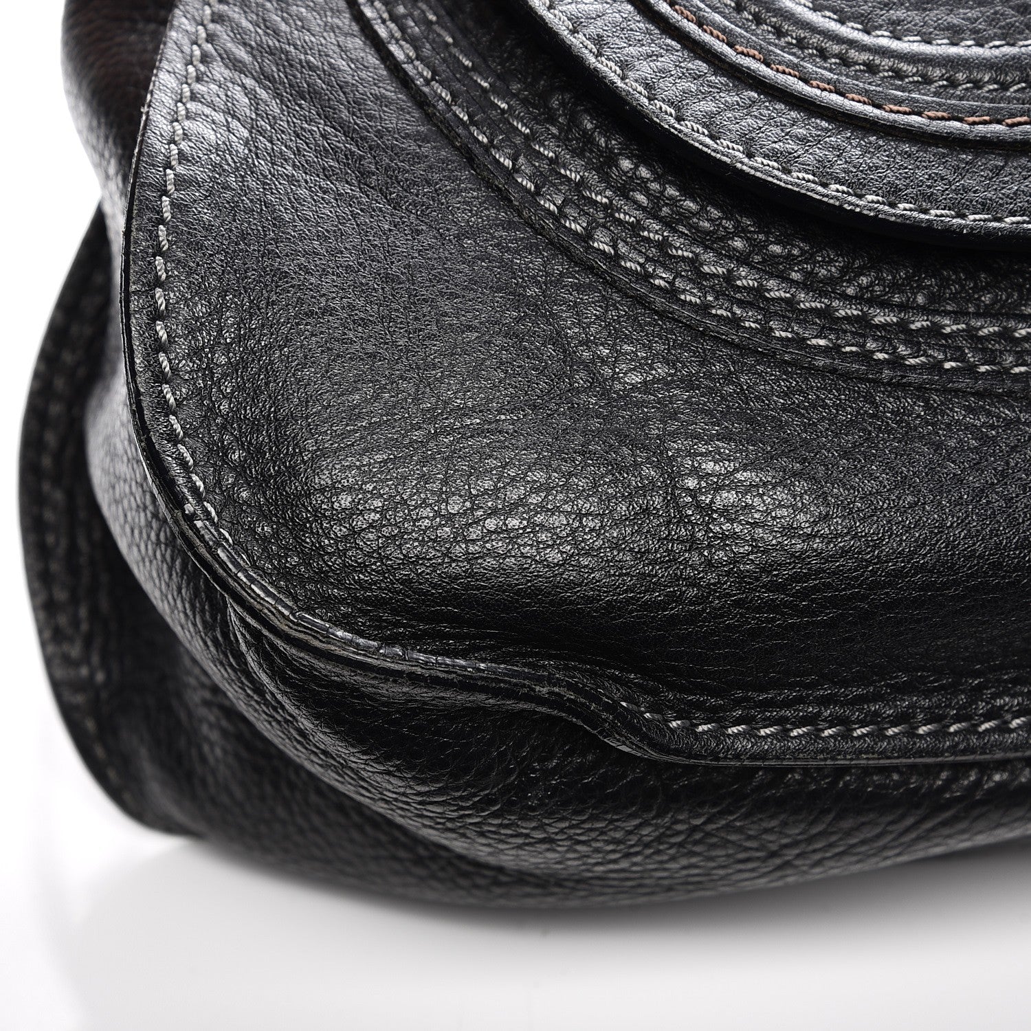 Chloe Calfskin Small Marcie Satchel Black 14 of 17