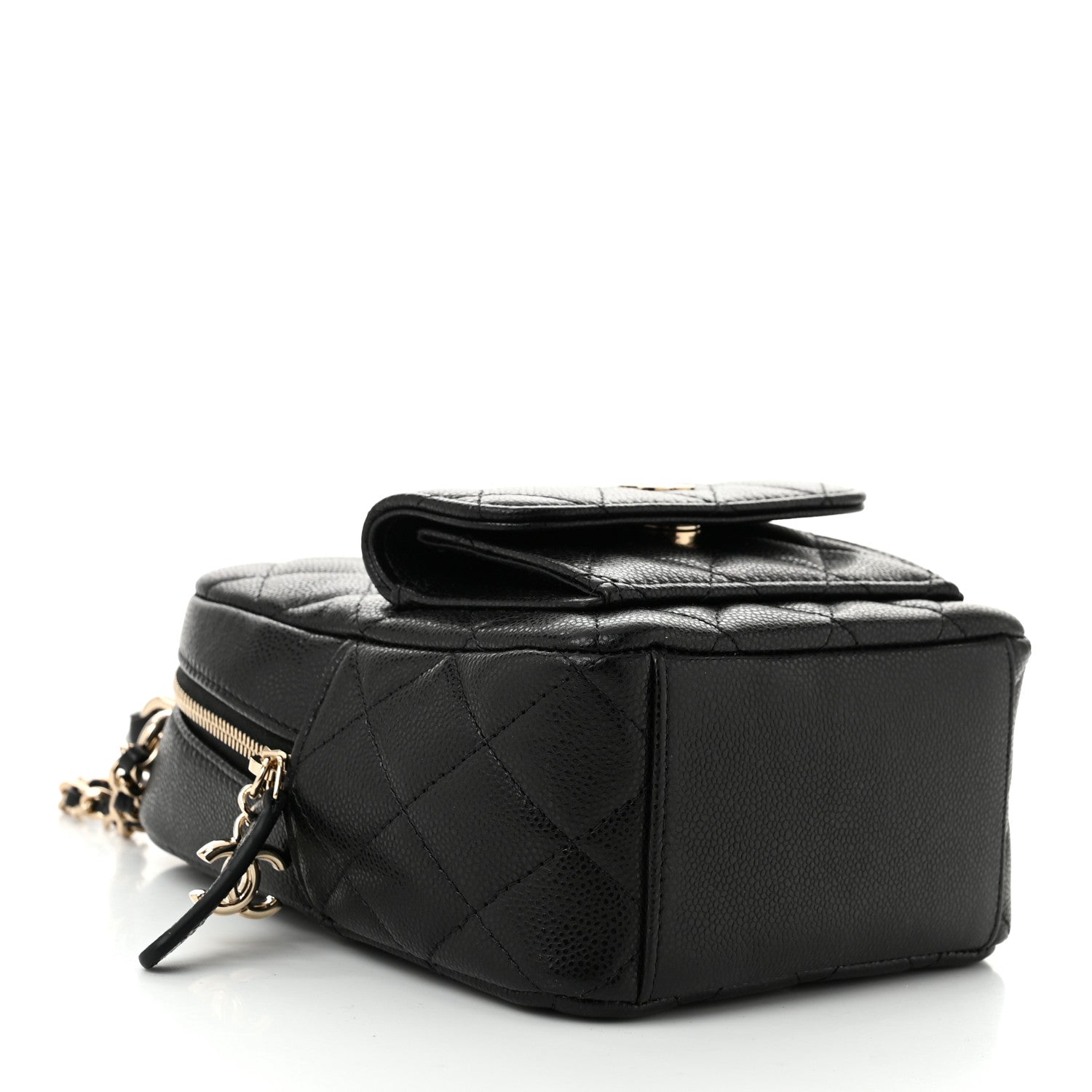 Chanel Caviar Quilted CC Mini Classic Backpack Black 4 of 11