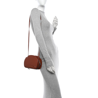 Loro Piana Smooth Calfskin Sesia Crossbody Kummel 2 of 9