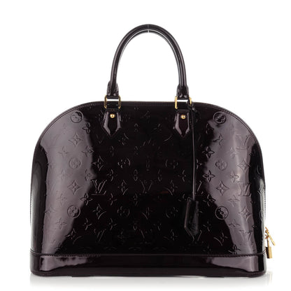 Louis Vuitton Vernis Alma GM Amarante 1 of 7