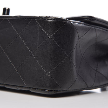 Chanel Lambskin Quilted Mini Rectangular Flap Black 6 of 10