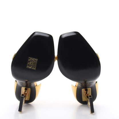 Saint Laurent Metallic Lambskin Opyum 110 Sandals 36 Oro 5 of 9
