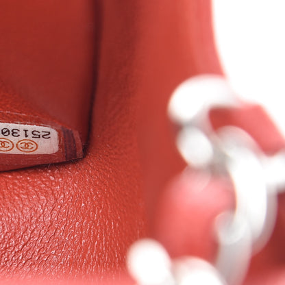 Chanel Caviar Quilted Mini Rectangular Flap Red 7 of 10