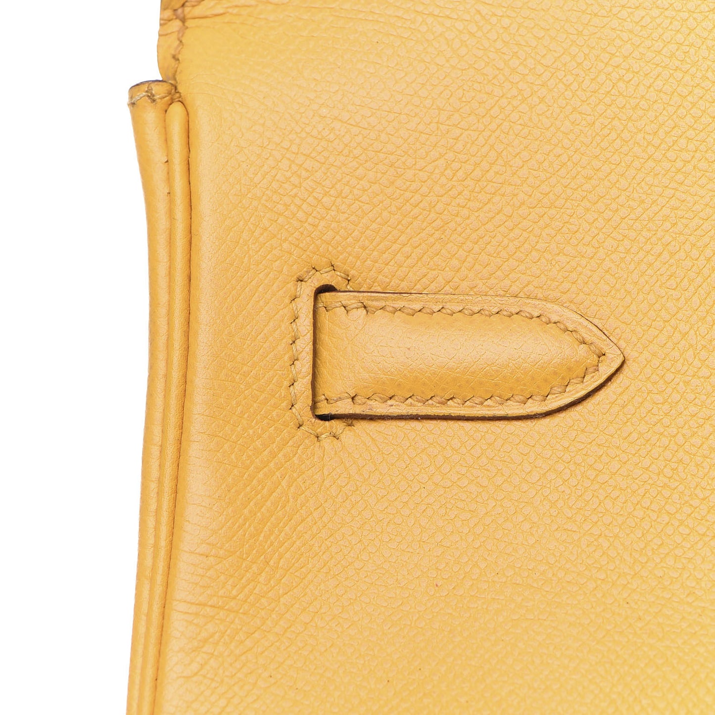 Epsom Birkin 35 Jaune Ambre