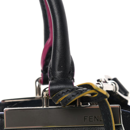 Fendi Vitello Dolce Mini 3Jours Tote Black 10 of 13