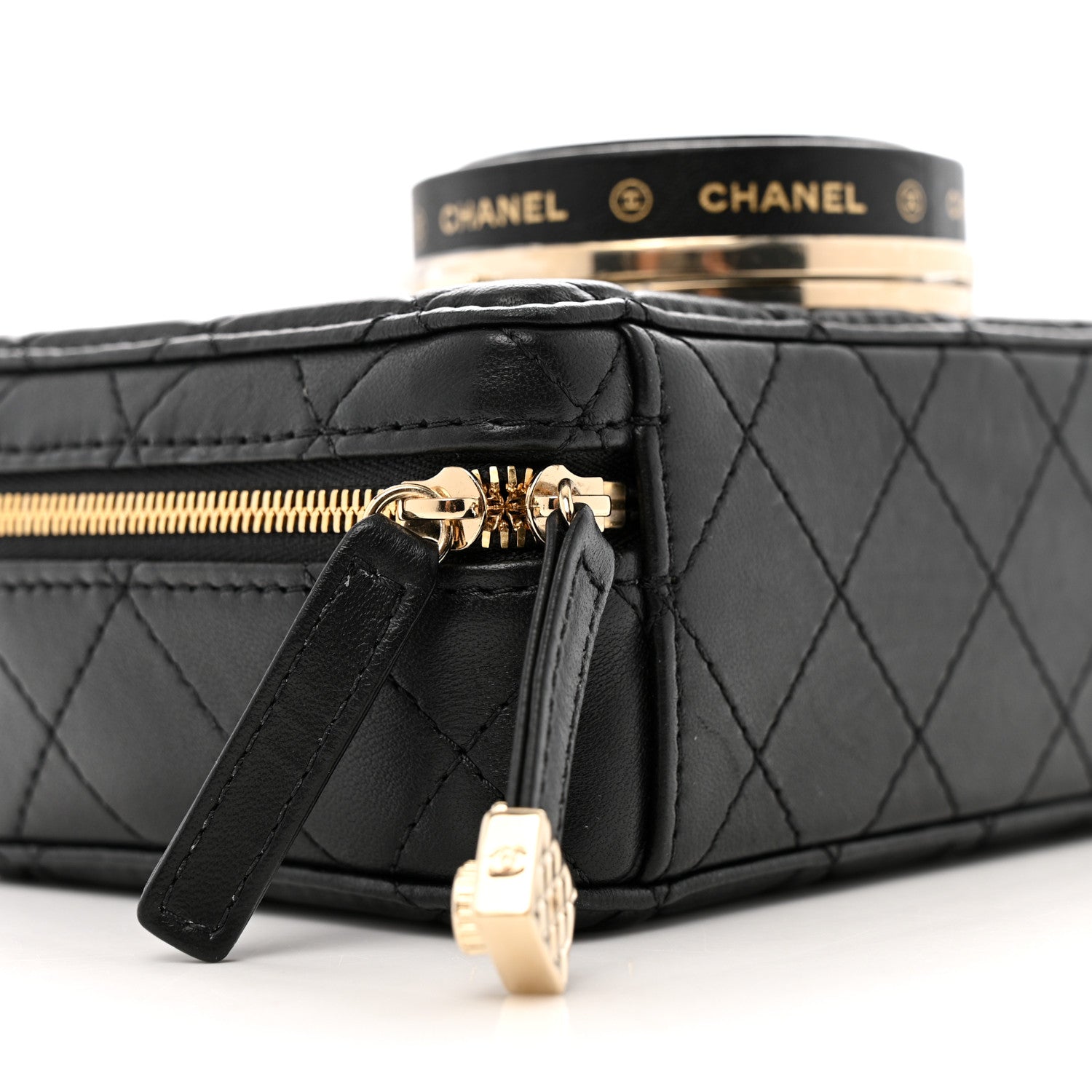 Chanel Lambskin Quilted Coco Click Bag Black 10 of 14