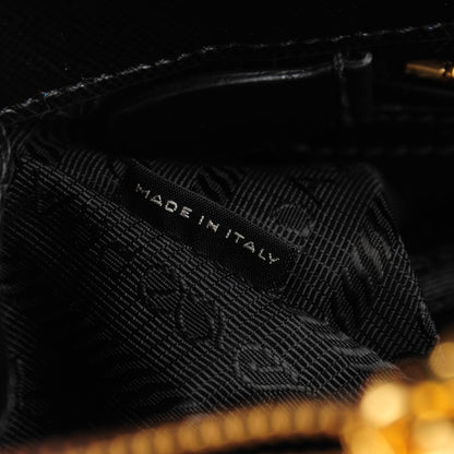 Prada Saffiano Small Galleria Double Zip Tote Black 10 of 10