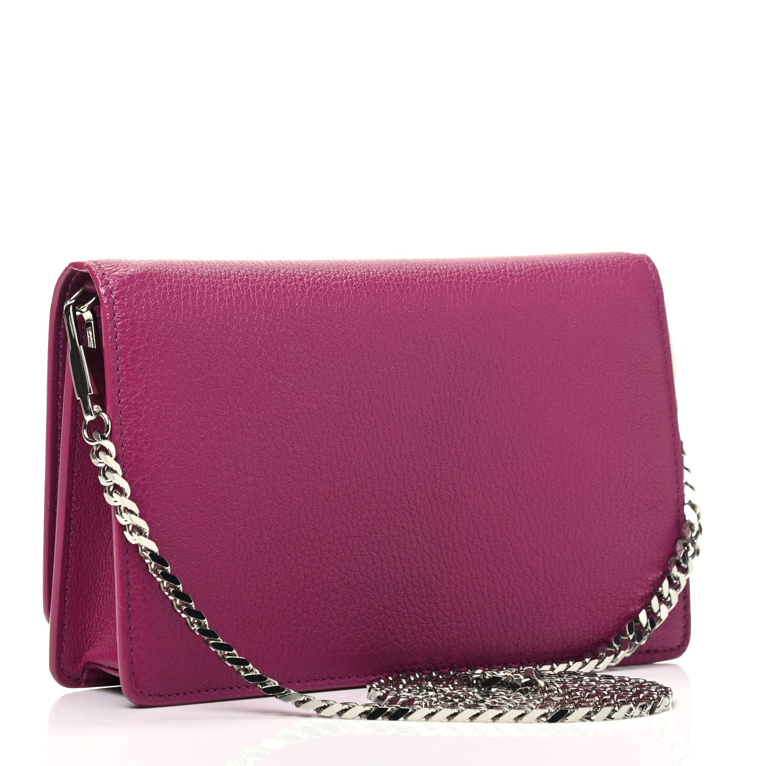 Givenchy Sugar Goatskin Pandora Chain Wallet Orchid Purple 3 of 8