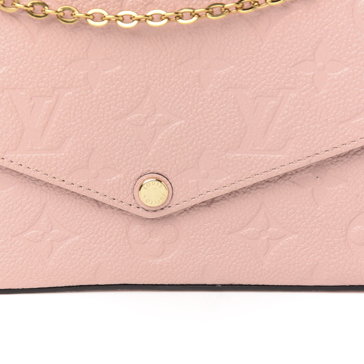 Empreinte Pochette Felicie Chain Wallet Rose Poudre