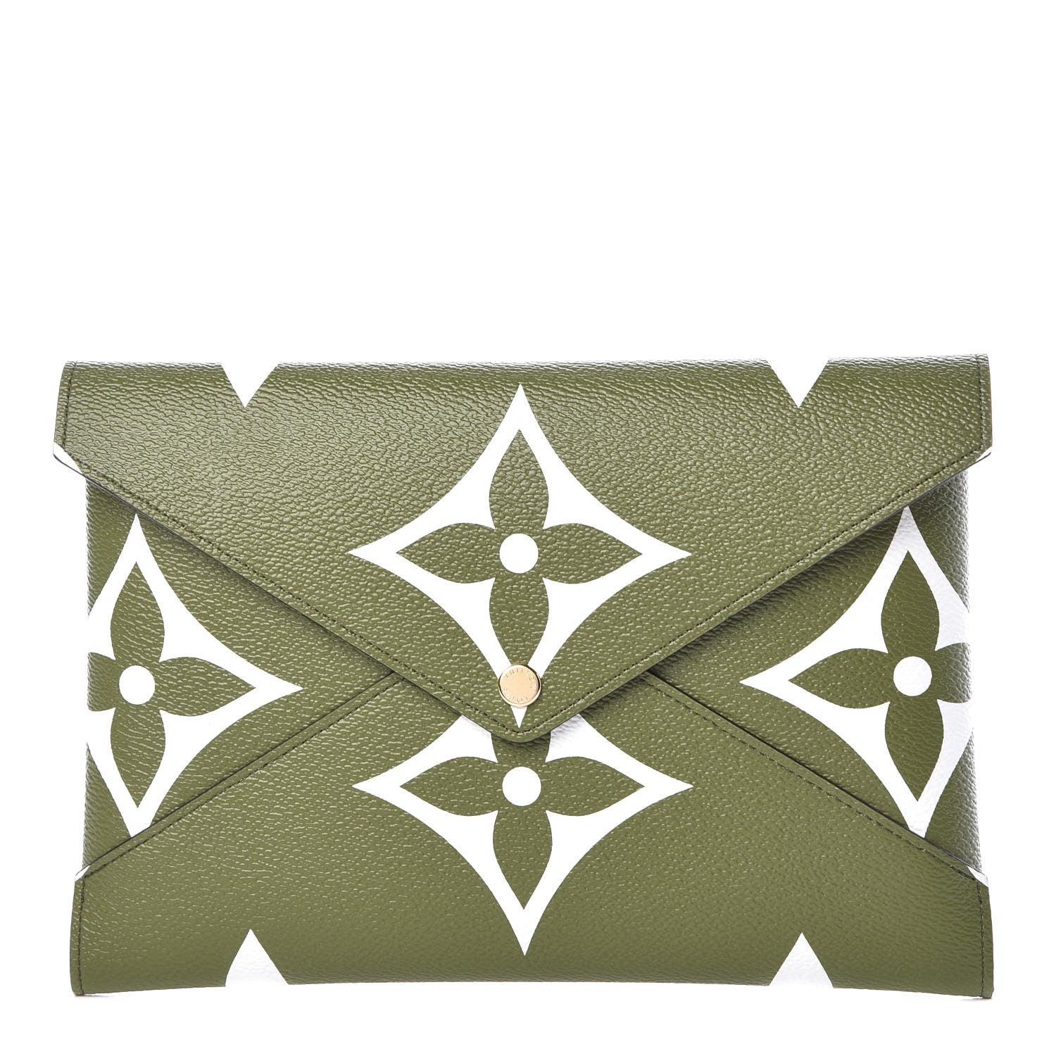Louis Vuitton Monogram Giant Large Kirigami Pochette Kaki 1 of 8