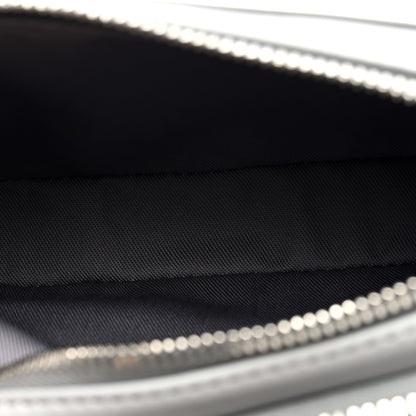 Christian Dior Coated Canvas CD Diamond Messenger Pouch Grey 6 of 10