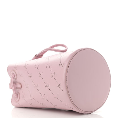 Stella McCartney Perforated Eco Alter Nappa Mini Bucket Bag Pink 4 of 9