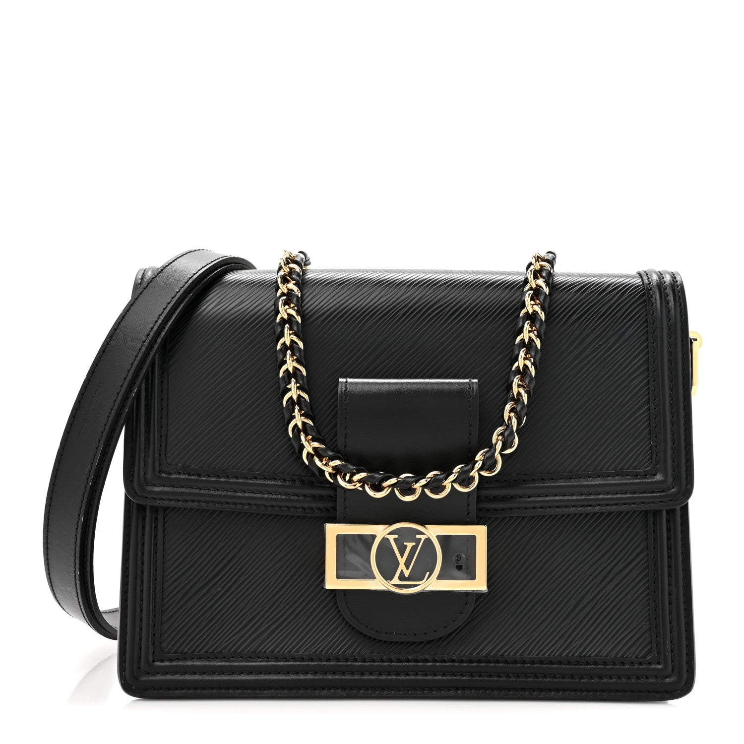 Louis Vuitton Epi Dauphine MM Black 1 of 11