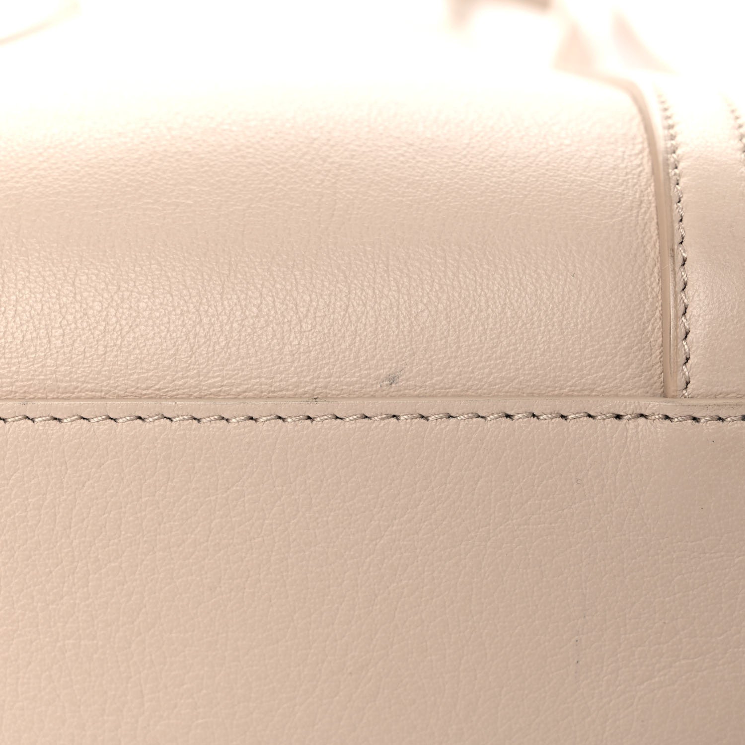 Balenciaga Smooth Calfskin Logo XXS Everyday Tote Light Beige Black 8 of 15