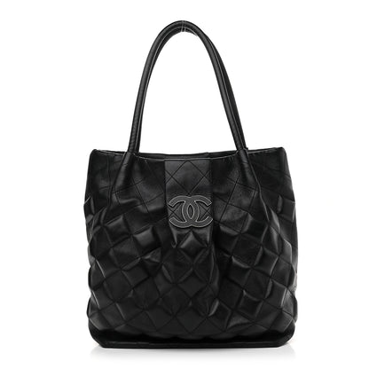 Chanel Calfskin Sloane Square Tote Black 1 of 9