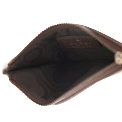 Gucci GG Supreme Monogram Web Ophidia Coin Case Brown 5 of 7