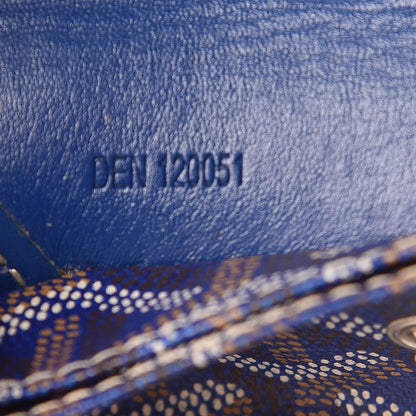 Goyard Saint Louis Junior Jr PM Tote Blue 9 of 26