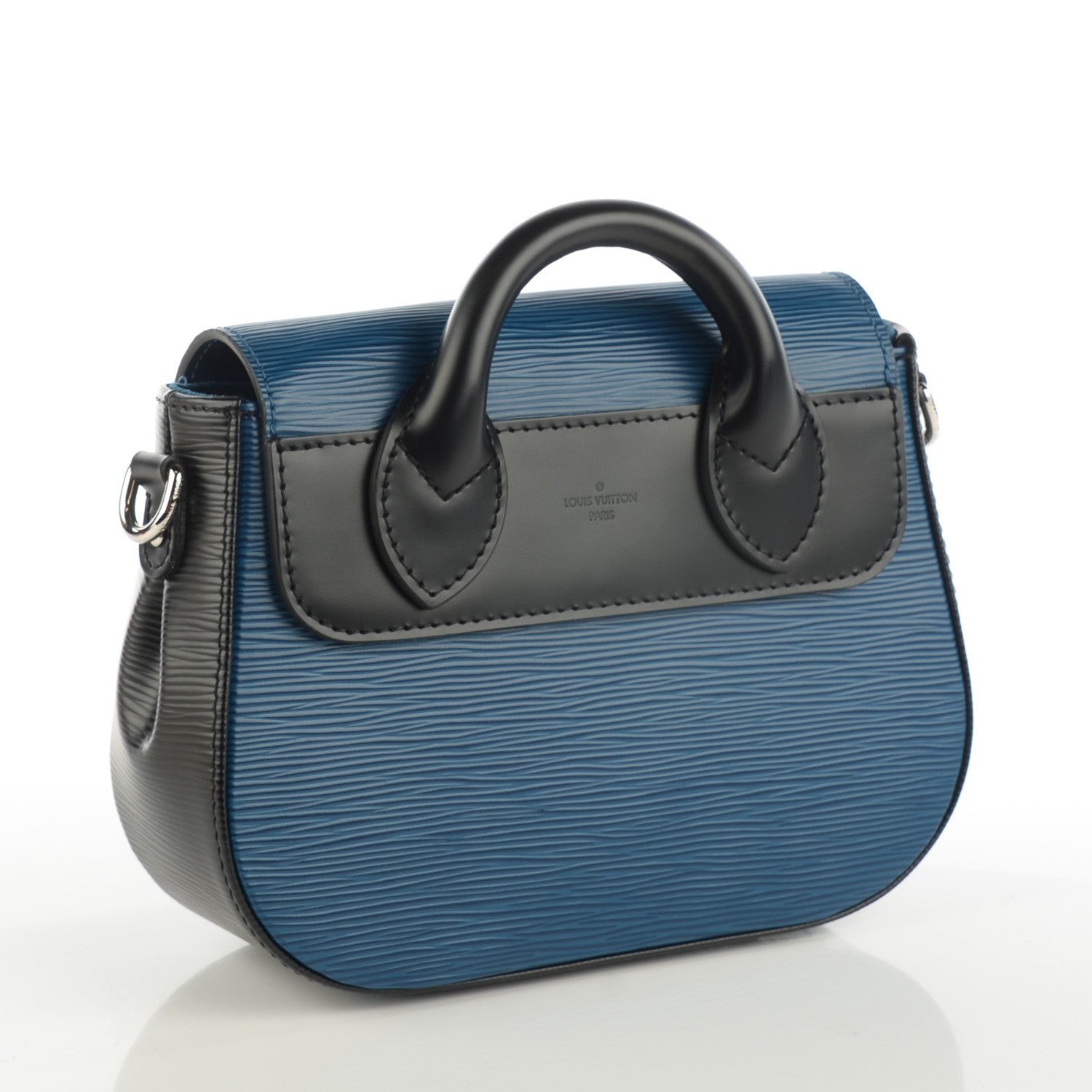 Louis Vuitton Epi Bi-Color Eden Saphir Black 3 of 7