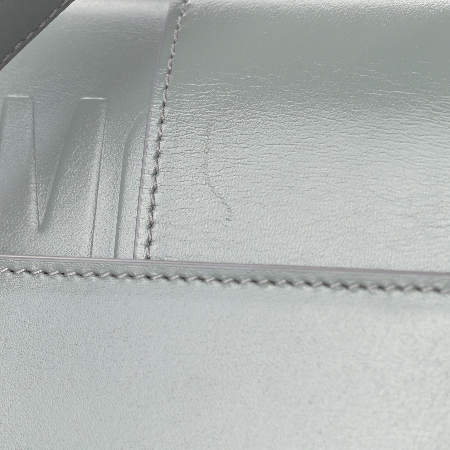 Smooth Calfskin 30 Montaigne Flap Bag Gray