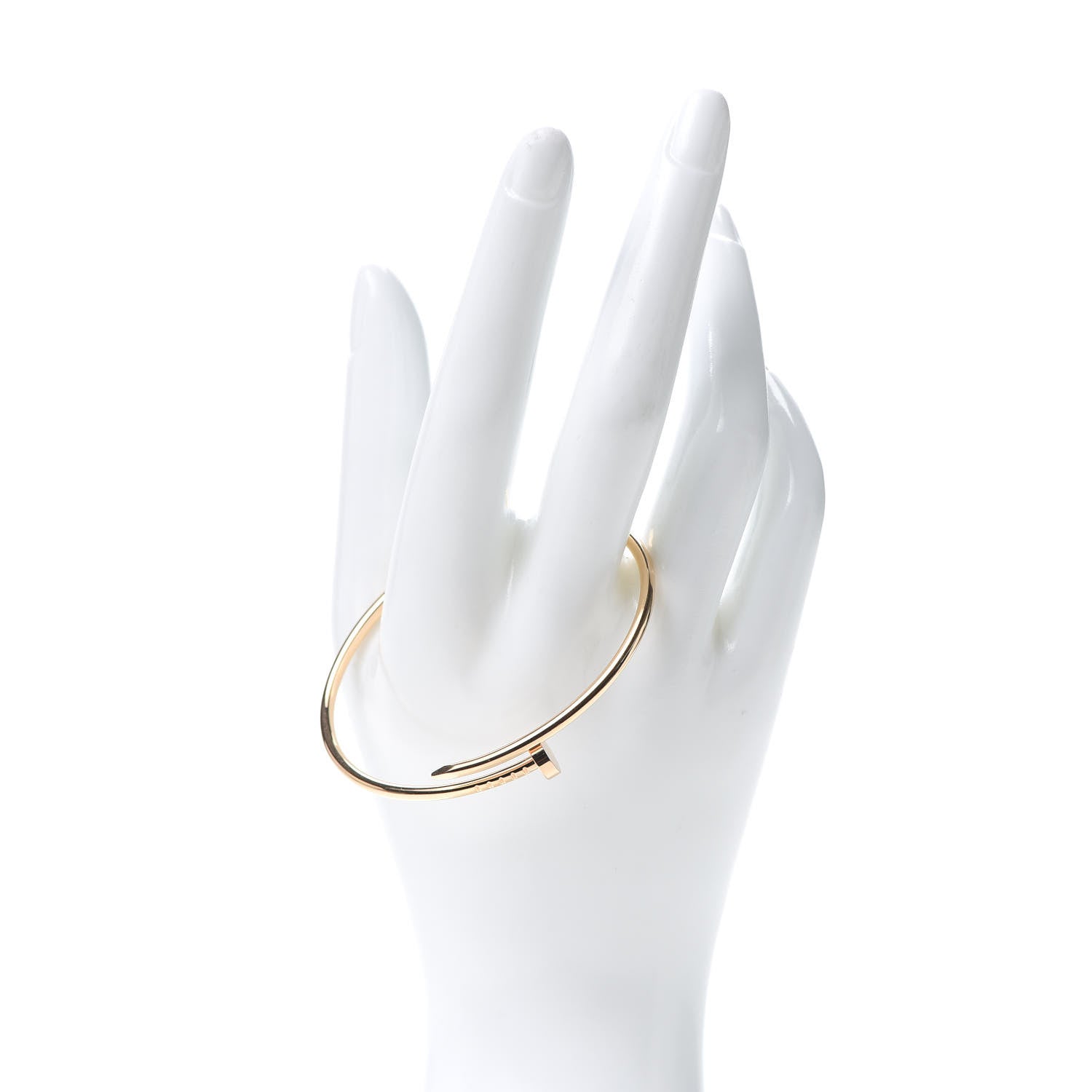 Cartier 18K Pink Gold Small Juste Un Clou Bracelet 17 2 of 6