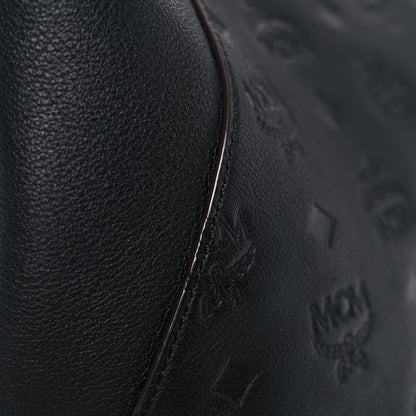 MCM Calfskin Ottomar Large Klara Hobo Black 16 of 19