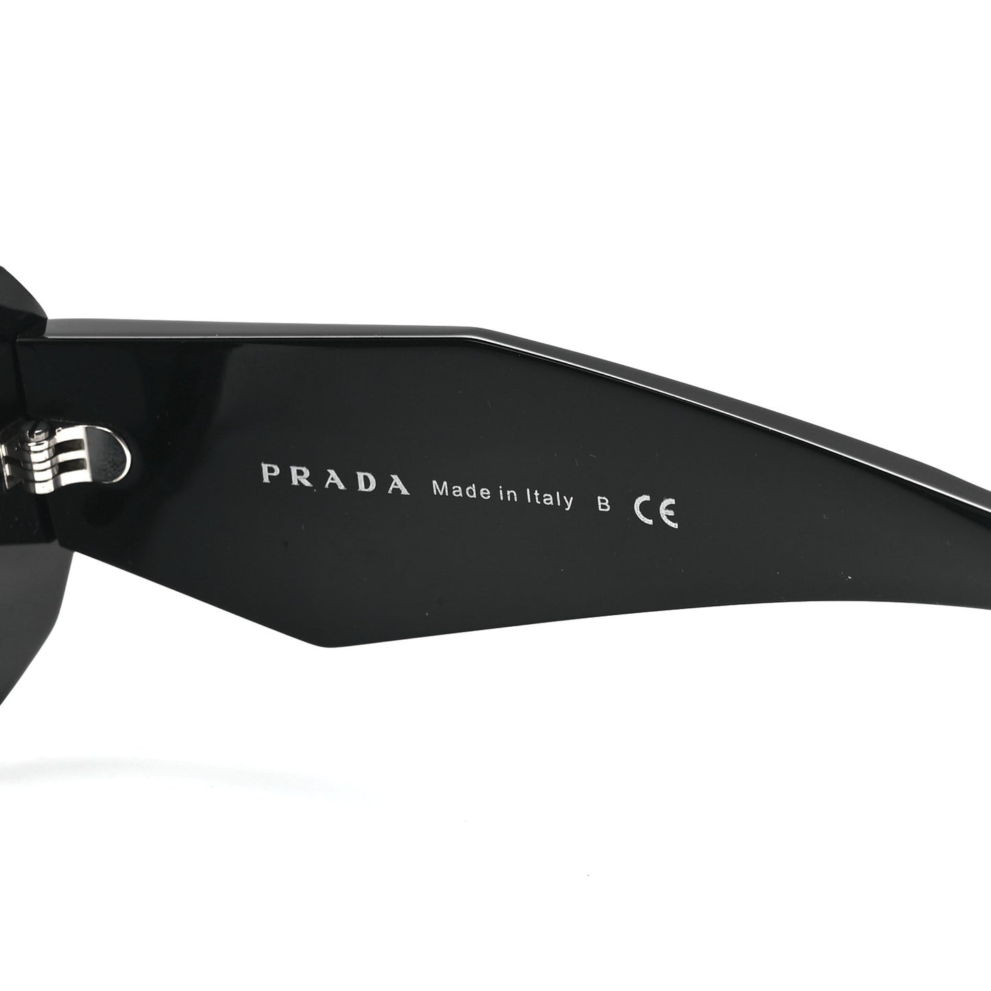 Acetate Symbole Sunglasses SPR 17W Black