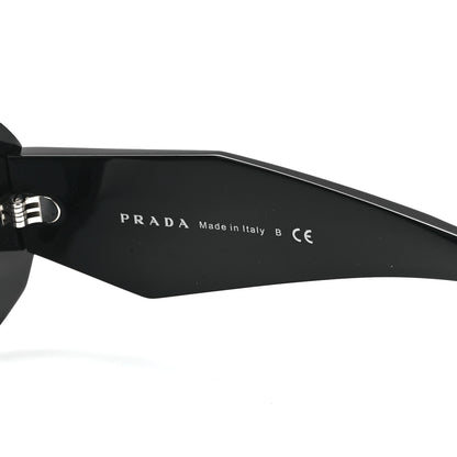 Prada Acetate Symbole Sunglasses SPR 17W Black 6 of 8